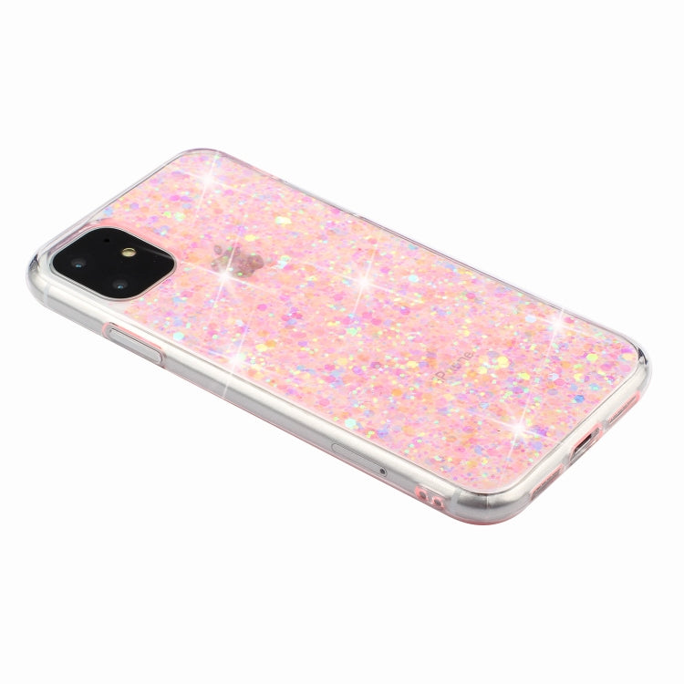 For iPhone 11 Glitter Powder Soft TPU Protective Case