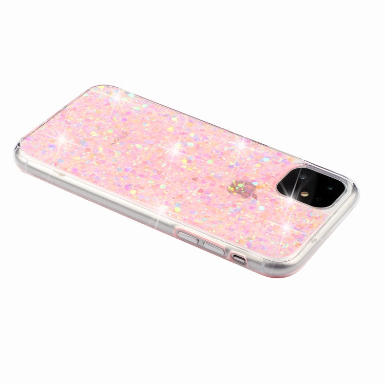 For iPhone 11 Glitter Powder Soft TPU Protective Case