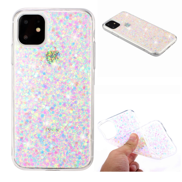For iPhone 11 Glitter Powder Soft TPU Protective Case