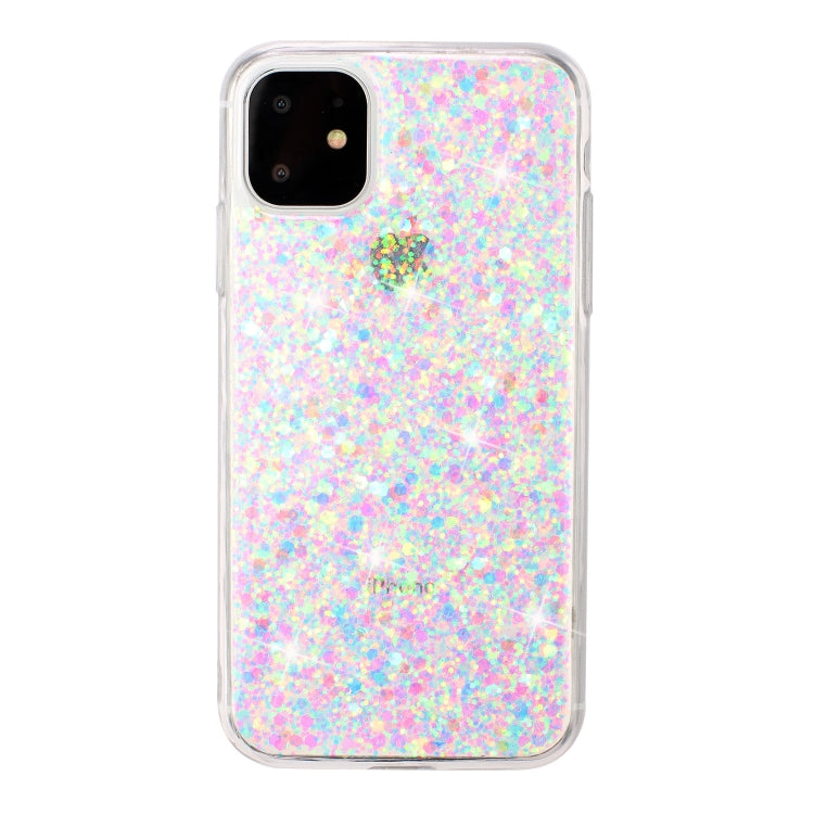 For iPhone 11 Glitter Powder Soft TPU Protective Case