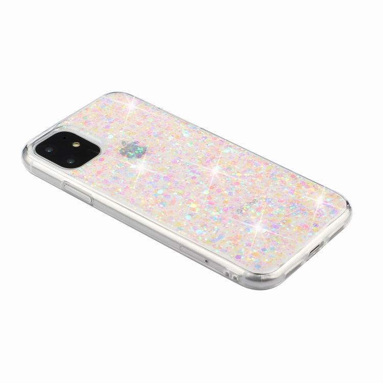 For iPhone 11 Glitter Powder Soft TPU Protective Case