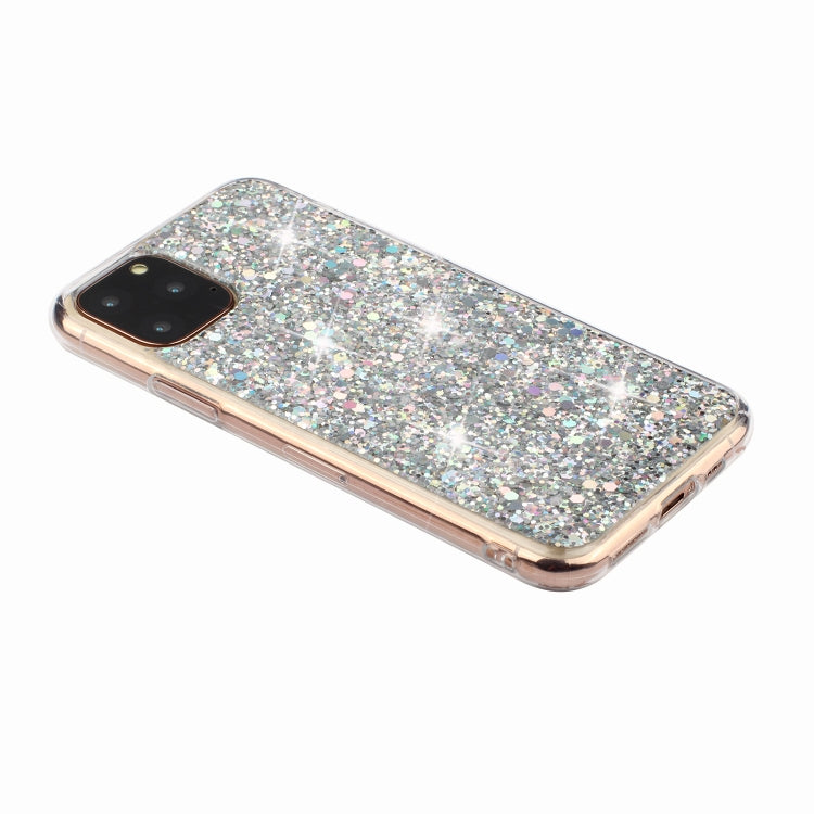 For iPhone 11 Pro Max (6.5 inch) Glitter Powder Soft TPU Protective Case