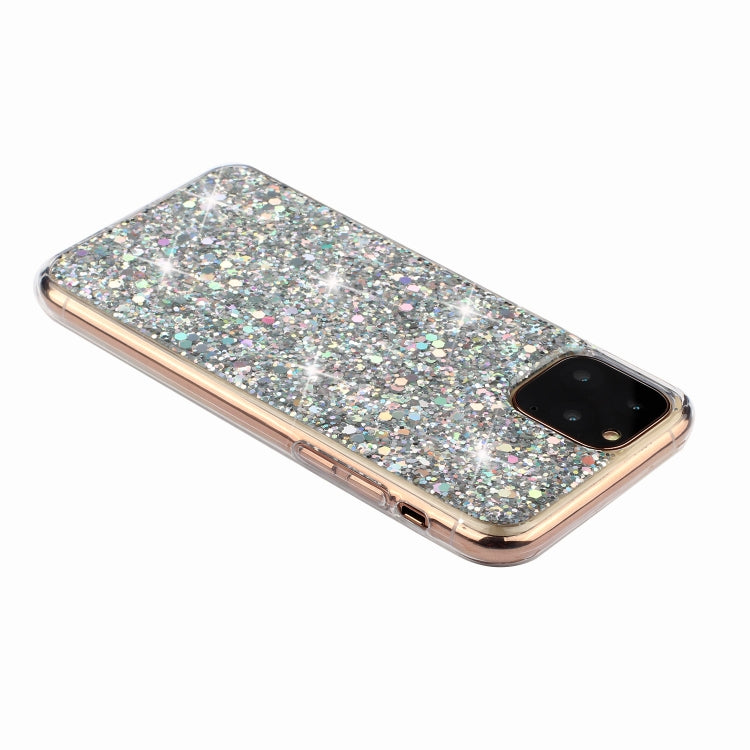 For iPhone 11 Pro Max (6.5 inch) Glitter Powder Soft TPU Protective Case