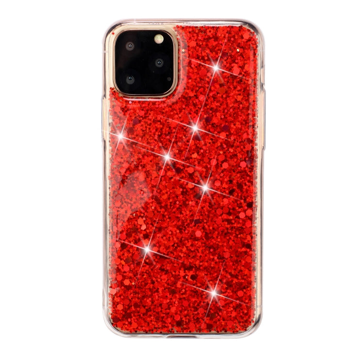 For iPhone 11 Pro Max (6.5 inch) Glitter Powder Soft TPU Protective Case