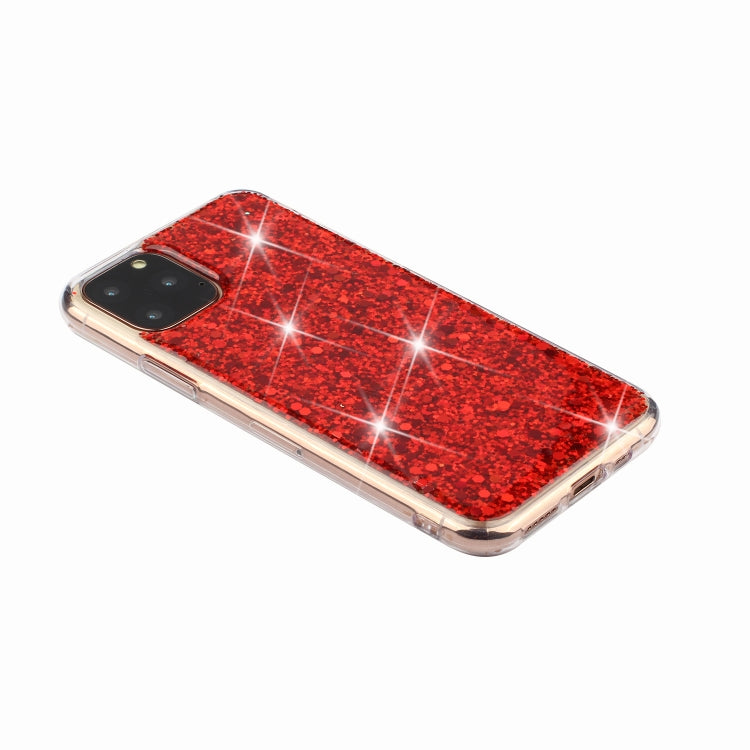 For iPhone 11 Pro Max (6.5 inch) Glitter Powder Soft TPU Protective Case