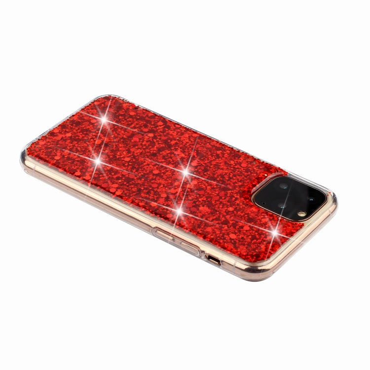 For iPhone 11 Pro Max (6.5 inch) Glitter Powder Soft TPU Protective Case