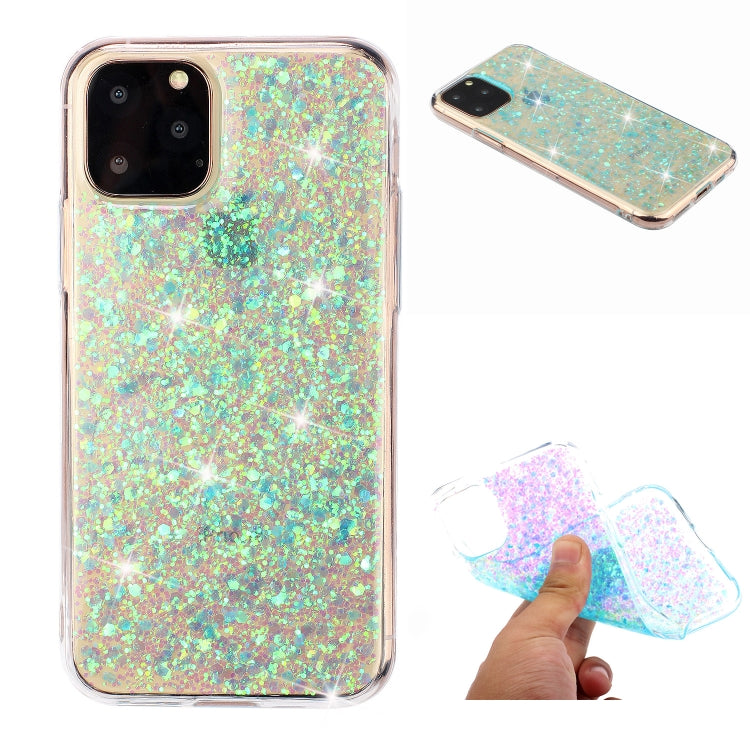 For iPhone 11 Pro Max (6.5 inch) Glitter Powder Soft TPU Protective Case