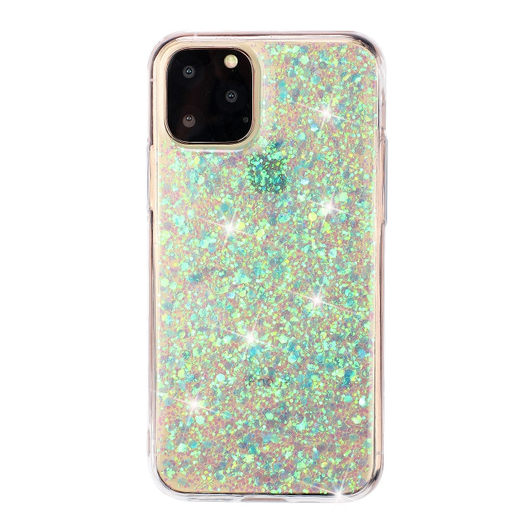 For iPhone 11 Pro Max (6.5 inch) Glitter Powder Soft TPU Protective Case