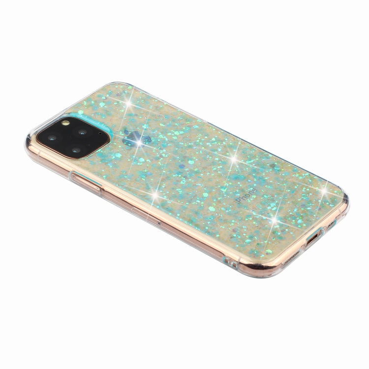 For iPhone 11 Pro Max (6.5 inch) Glitter Powder Soft TPU Protective Case