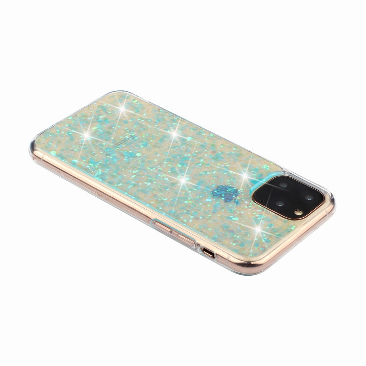 For iPhone 11 Pro Max (6.5 inch) Glitter Powder Soft TPU Protective Case
