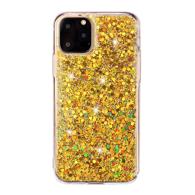For iPhone 11 Pro Max (6.5 inch) Glitter Powder Soft TPU Protective Case