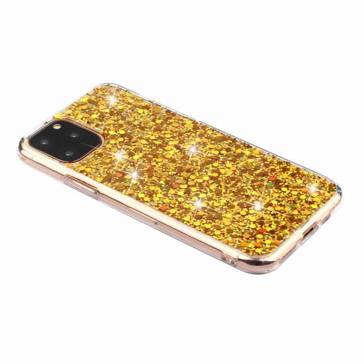 For iPhone 11 Pro Max (6.5 inch) Glitter Powder Soft TPU Protective Case