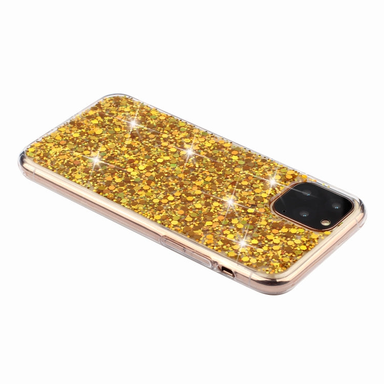 For iPhone 11 Pro Max (6.5 inch) Glitter Powder Soft TPU Protective Case