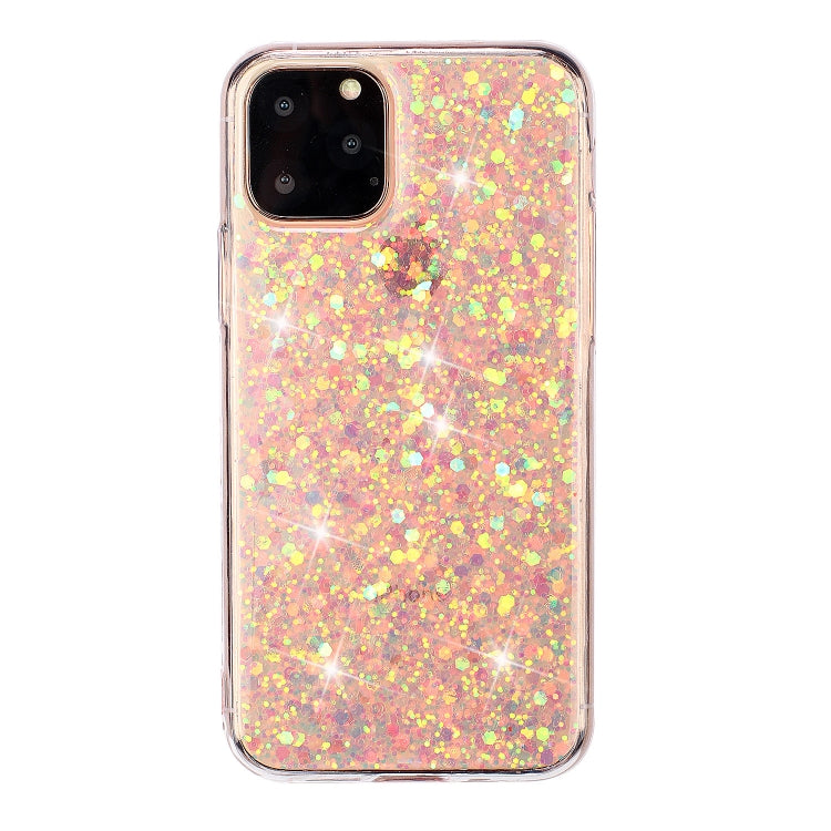 For iPhone 11 Pro Max (6.5 inch) Glitter Powder Soft TPU Protective Case