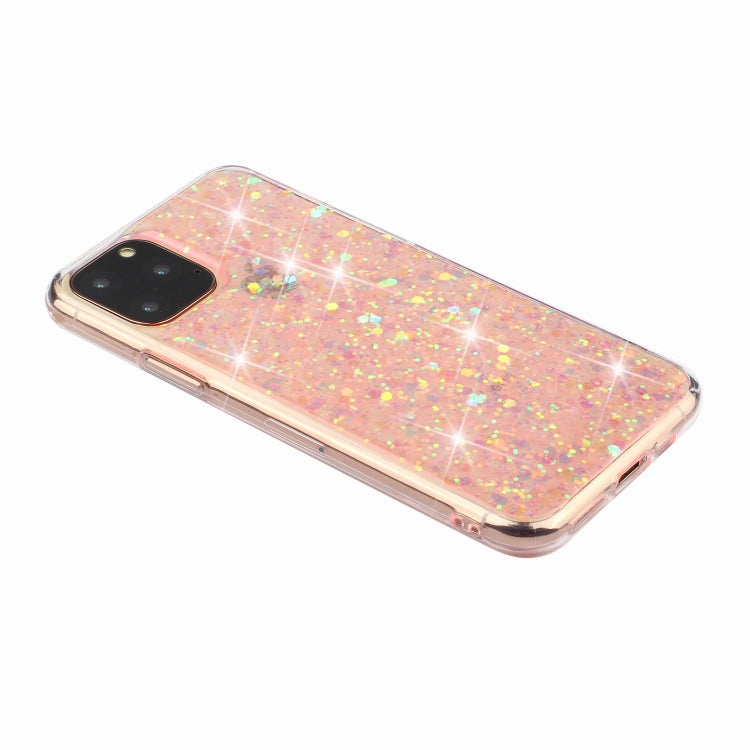 For iPhone 11 Pro Max (6.5 inch) Glitter Powder Soft TPU Protective Case