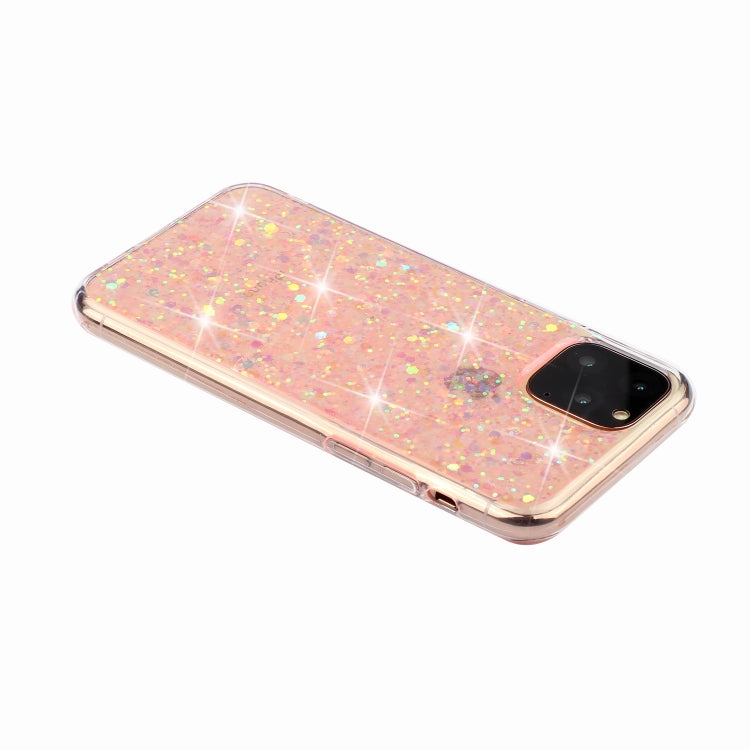 For iPhone 11 Pro Max (6.5 inch) Glitter Powder Soft TPU Protective Case