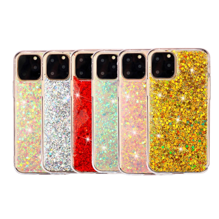 For iPhone 11 Pro Max (6.5 inch) Glitter Powder Soft TPU Protective Case