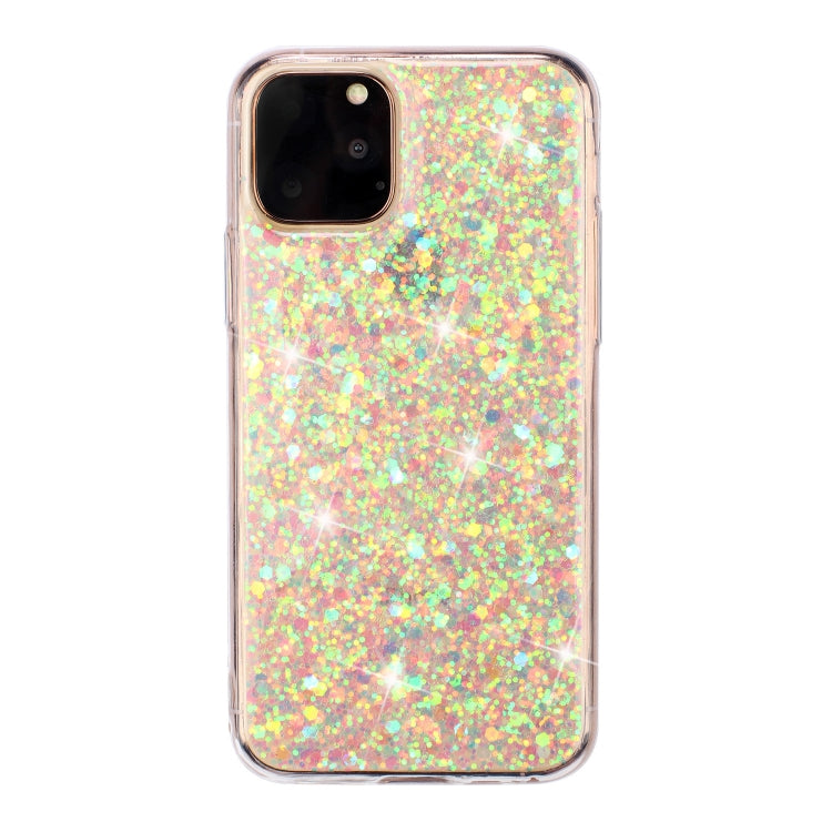 For iPhone 11 Pro Max (6.5 inch) Glitter Powder Soft TPU Protective Case