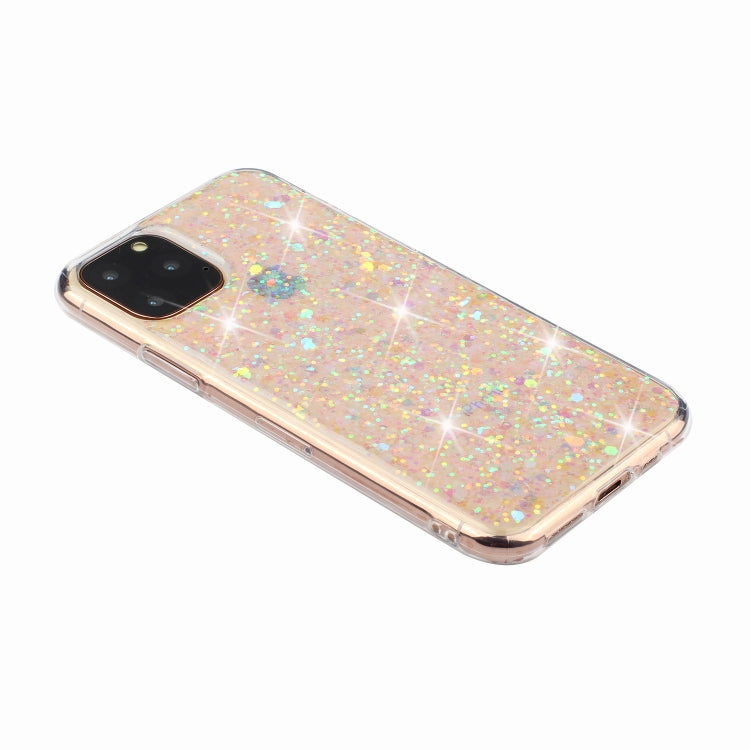 For iPhone 11 Pro Max (6.5 inch) Glitter Powder Soft TPU Protective Case