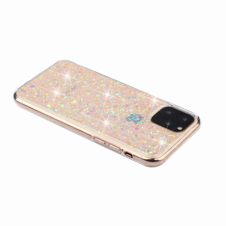 For iPhone 11 Pro Max (6.5 inch) Glitter Powder Soft TPU Protective Case