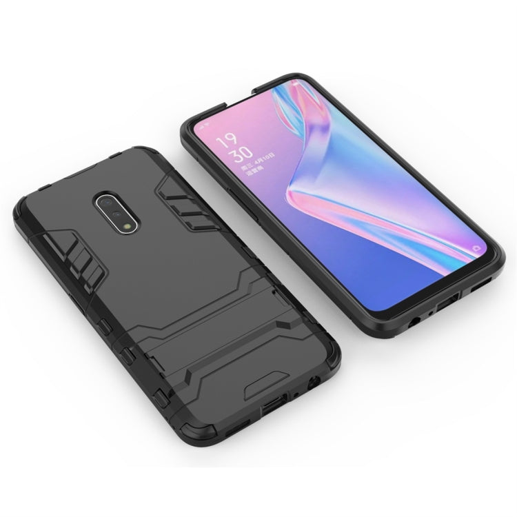 For OPPO K3 Shockproof PC + TPU Protective Case with Invisible Holder