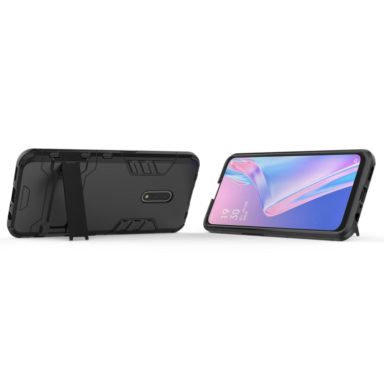 For OPPO K3 Shockproof PC + TPU Protective Case with Invisible Holder