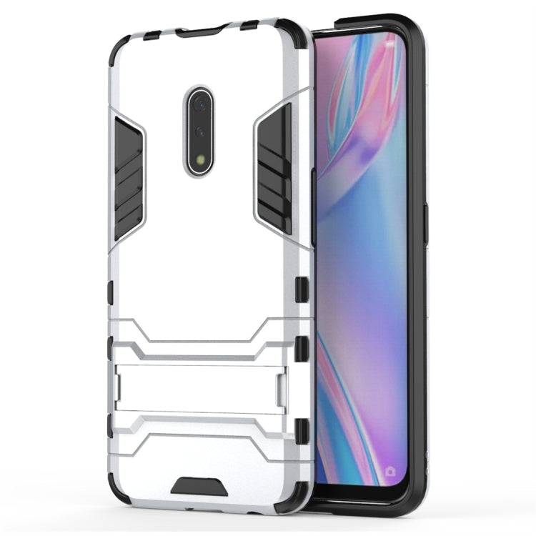 For OPPO K3 Shockproof PC + TPU Protective Case with Invisible Holder