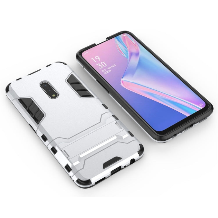 For OPPO K3 Shockproof PC + TPU Protective Case with Invisible Holder
