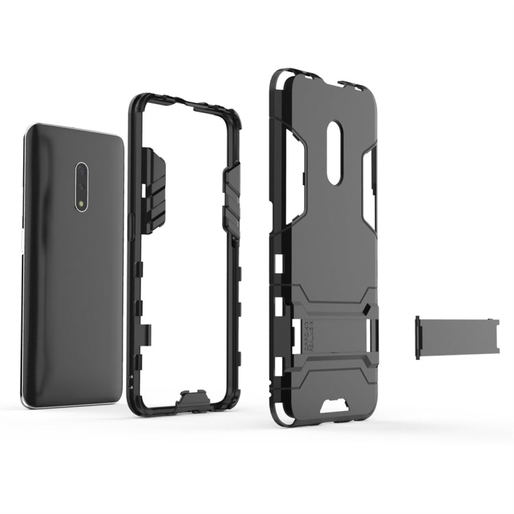 For OPPO K3 Shockproof PC + TPU Protective Case with Invisible Holder