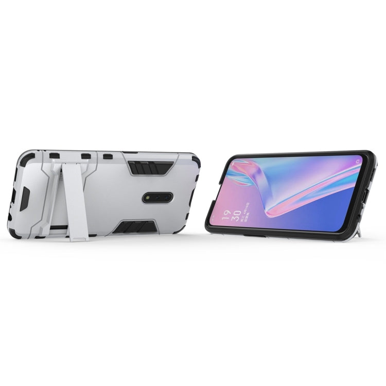 For OPPO K3 Shockproof PC + TPU Protective Case with Invisible Holder