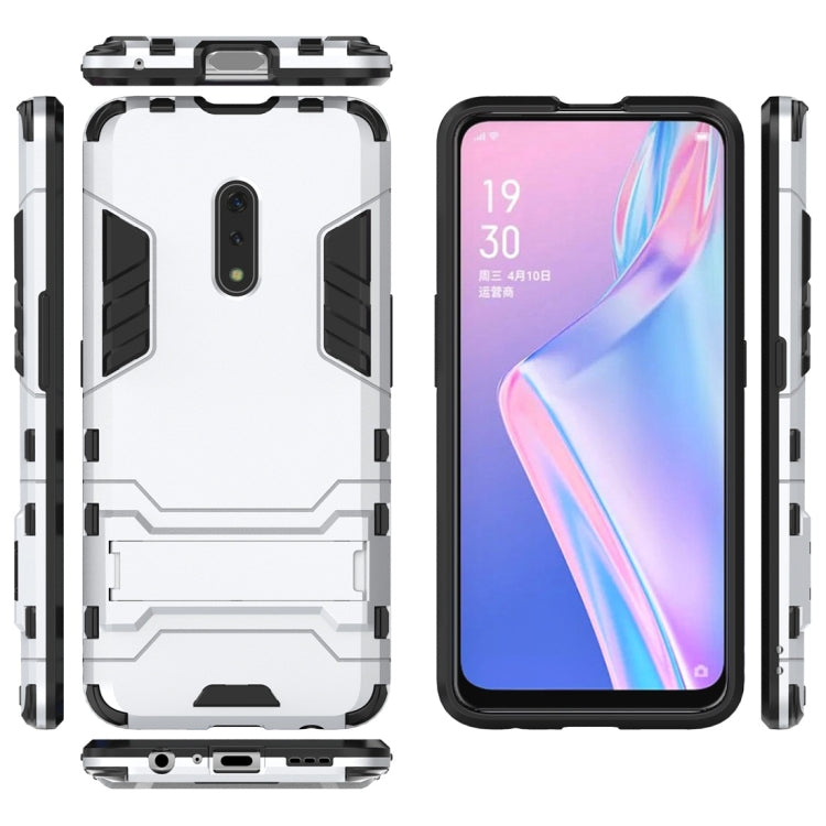 For OPPO K3 Shockproof PC + TPU Protective Case with Invisible Holder
