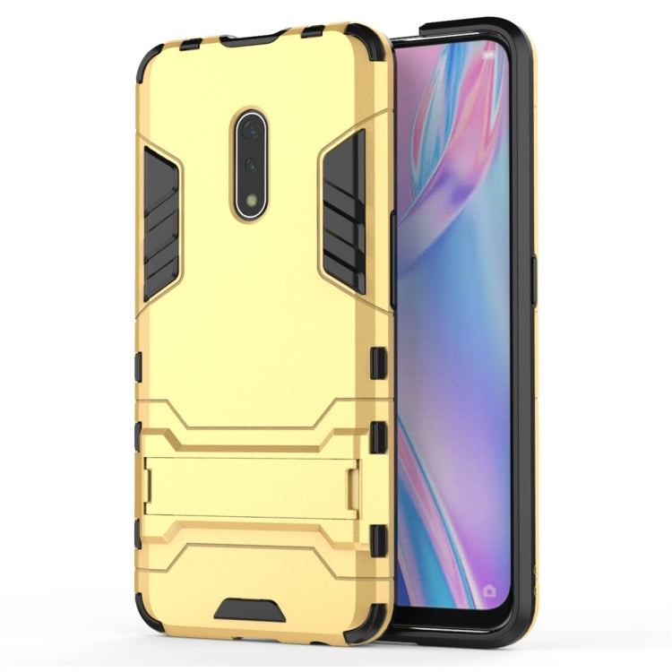 For OPPO K3 Shockproof PC + TPU Protective Case with Invisible Holder