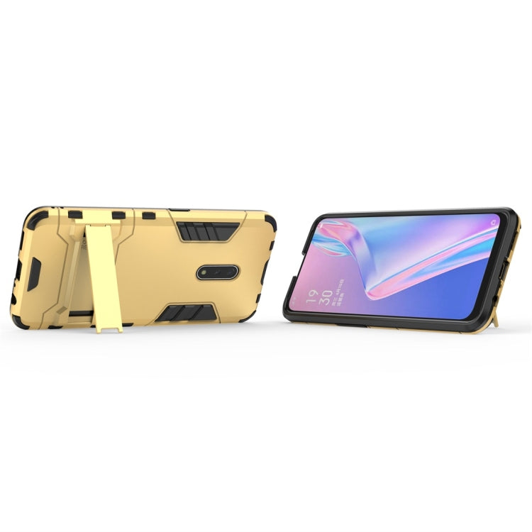 For OPPO K3 Shockproof PC + TPU Protective Case with Invisible Holder