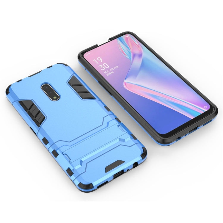 For OPPO K3 Shockproof PC + TPU Protective Case with Invisible Holder