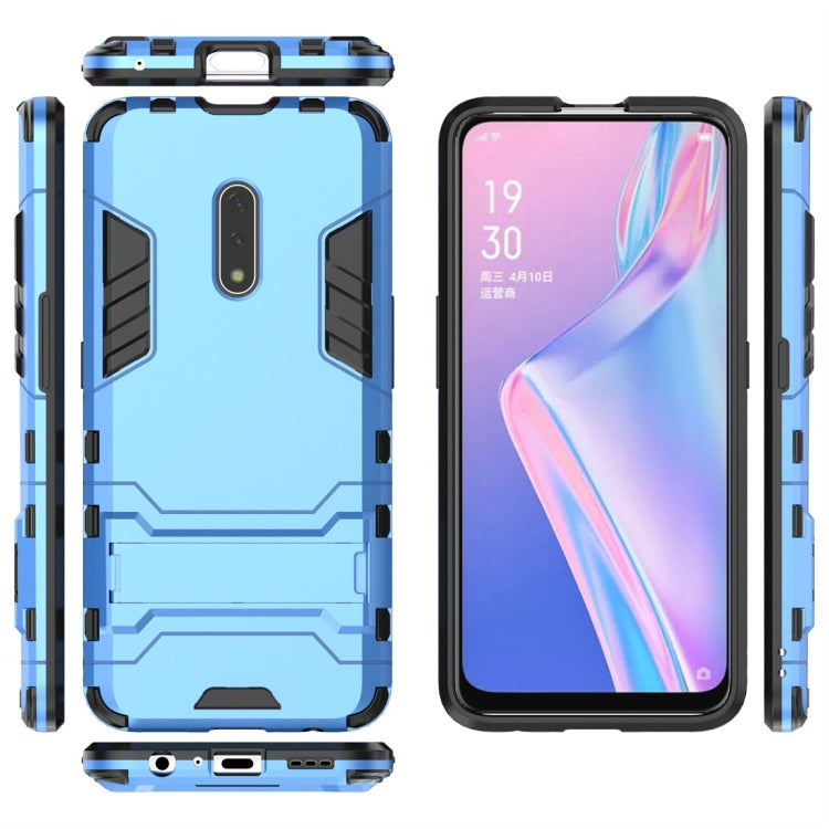 For OPPO K3 Shockproof PC + TPU Protective Case with Invisible Holder