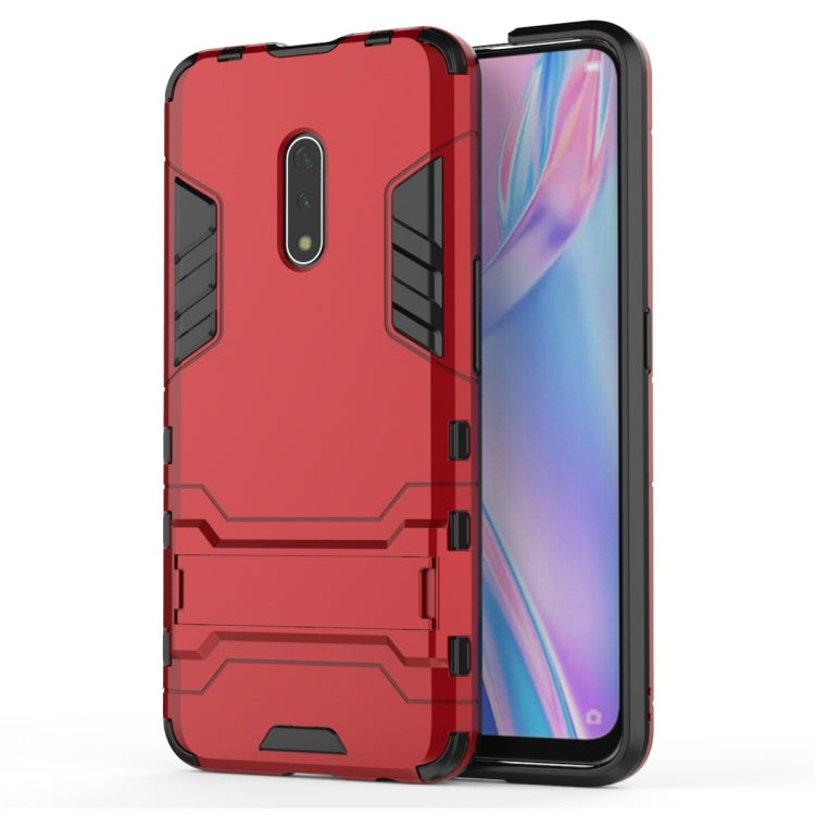 For OPPO K3 Shockproof PC + TPU Protective Case with Invisible Holder