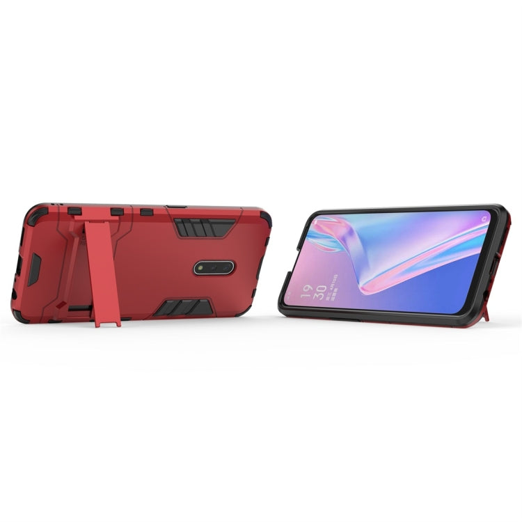 For OPPO K3 Shockproof PC + TPU Protective Case with Invisible Holder