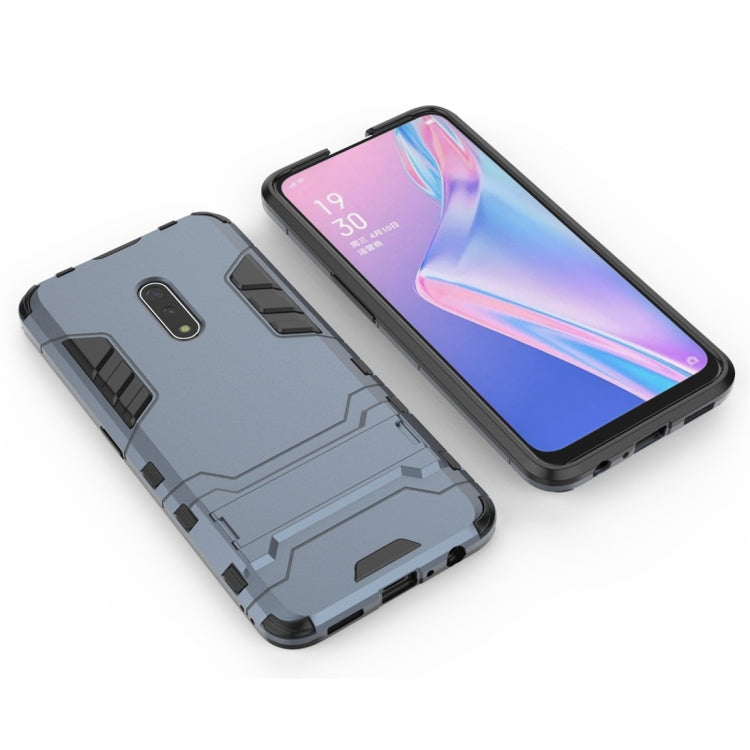 For OPPO K3 Shockproof PC + TPU Protective Case with Invisible Holder