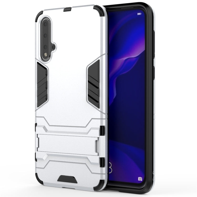 For Huawei Nova 5 / Nova 5 Pro Shockproof PC + TPU Protective Case with Invisible Holder
