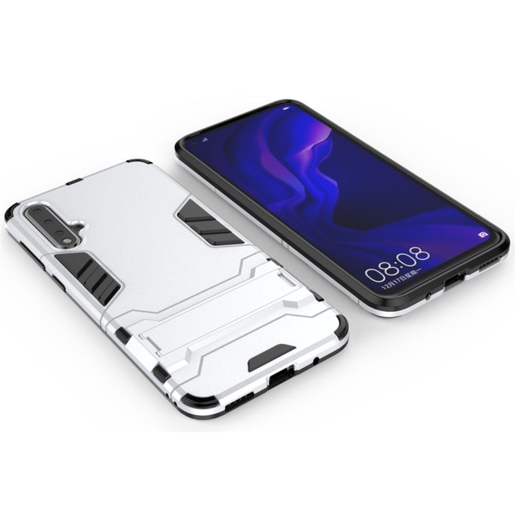 For Huawei Nova 5 / Nova 5 Pro Shockproof PC + TPU Protective Case with Invisible Holder