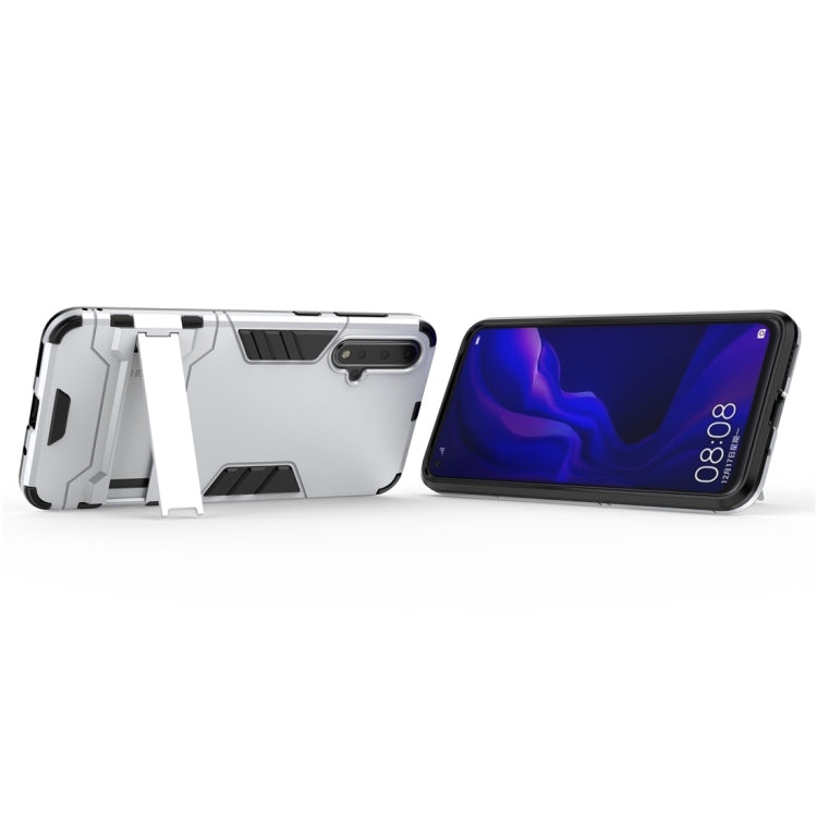 For Huawei Nova 5 / Nova 5 Pro Shockproof PC + TPU Protective Case with Invisible Holder