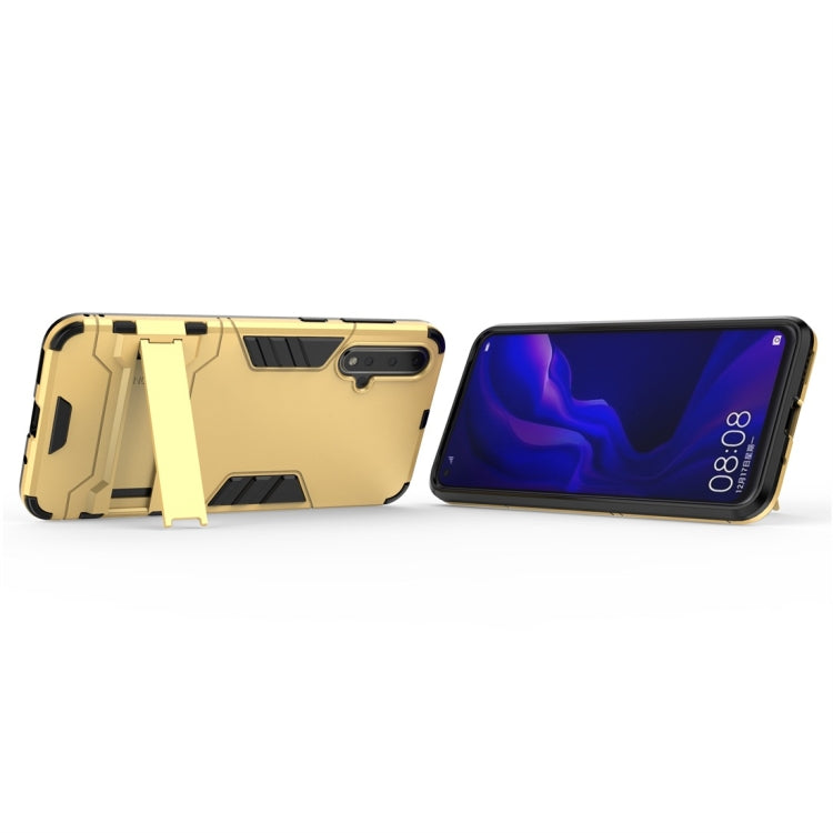 For Huawei Nova 5 / Nova 5 Pro Shockproof PC + TPU Protective Case with Invisible Holder