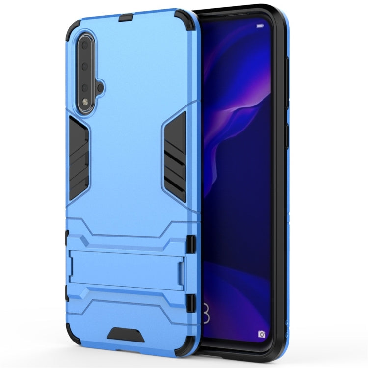 For Huawei Nova 5 / Nova 5 Pro Shockproof PC + TPU Protective Case with Invisible Holder