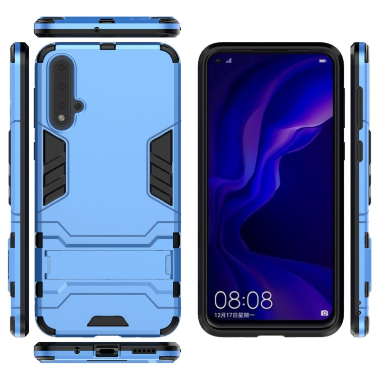 For Huawei Nova 5 / Nova 5 Pro Shockproof PC + TPU Protective Case with Invisible Holder