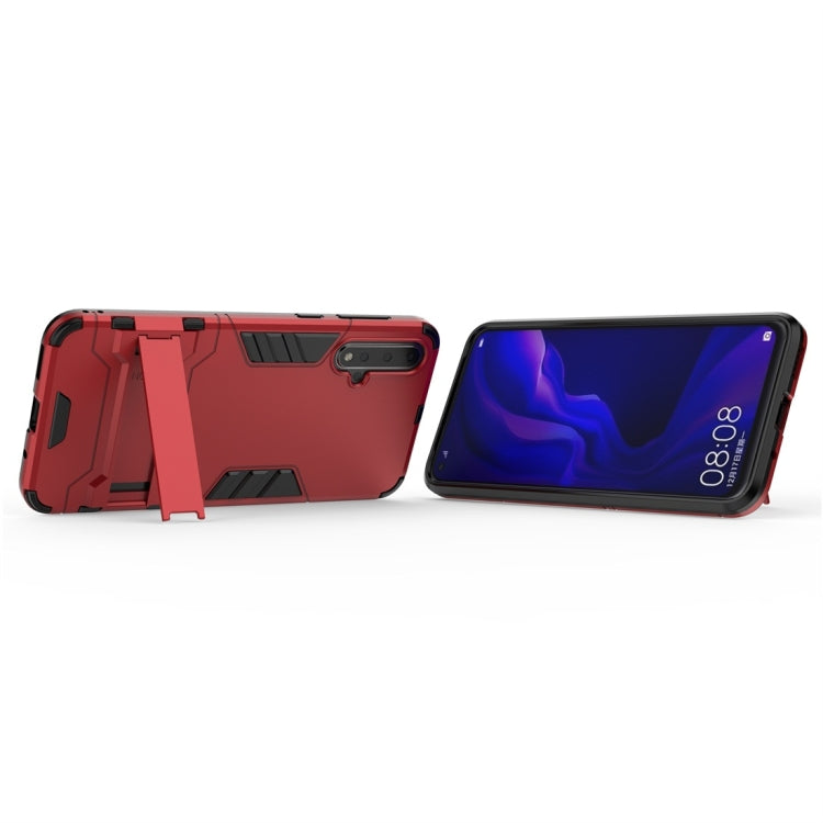For Huawei Nova 5 / Nova 5 Pro Shockproof PC + TPU Protective Case with Invisible Holder