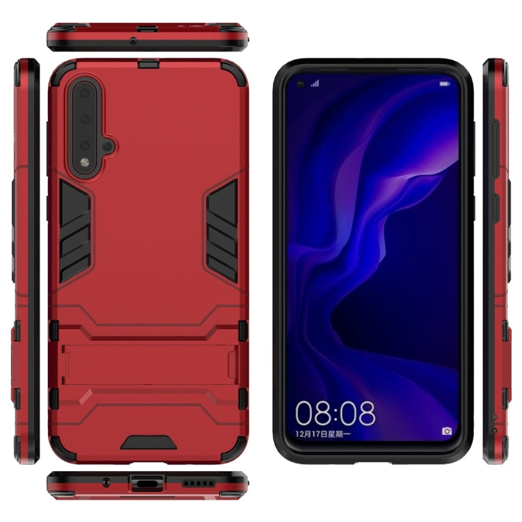 For Huawei Nova 5 / Nova 5 Pro Shockproof PC + TPU Protective Case with Invisible Holder