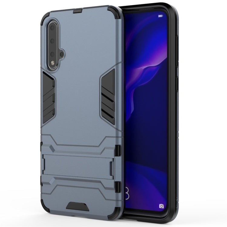For Huawei Nova 5 / Nova 5 Pro Shockproof PC + TPU Protective Case with Invisible Holder