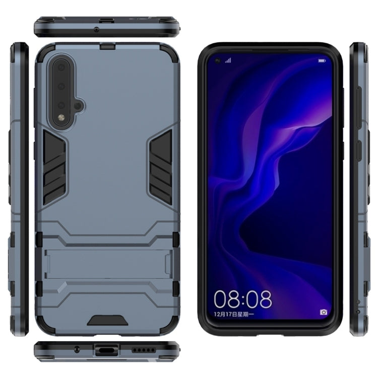 For Huawei Nova 5 / Nova 5 Pro Shockproof PC + TPU Protective Case with Invisible Holder
