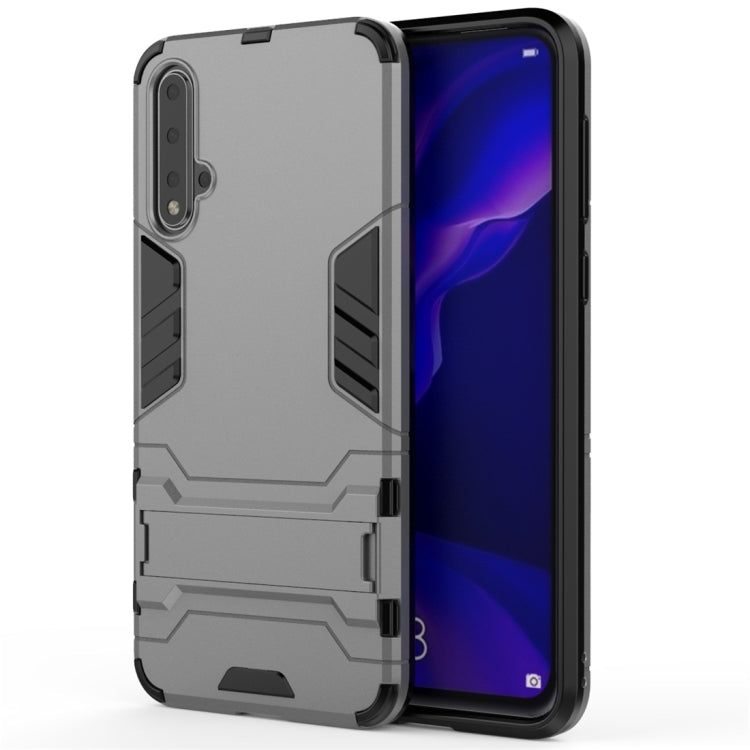 For Huawei Nova 5 / Nova 5 Pro Shockproof PC + TPU Protective Case with Invisible Holder