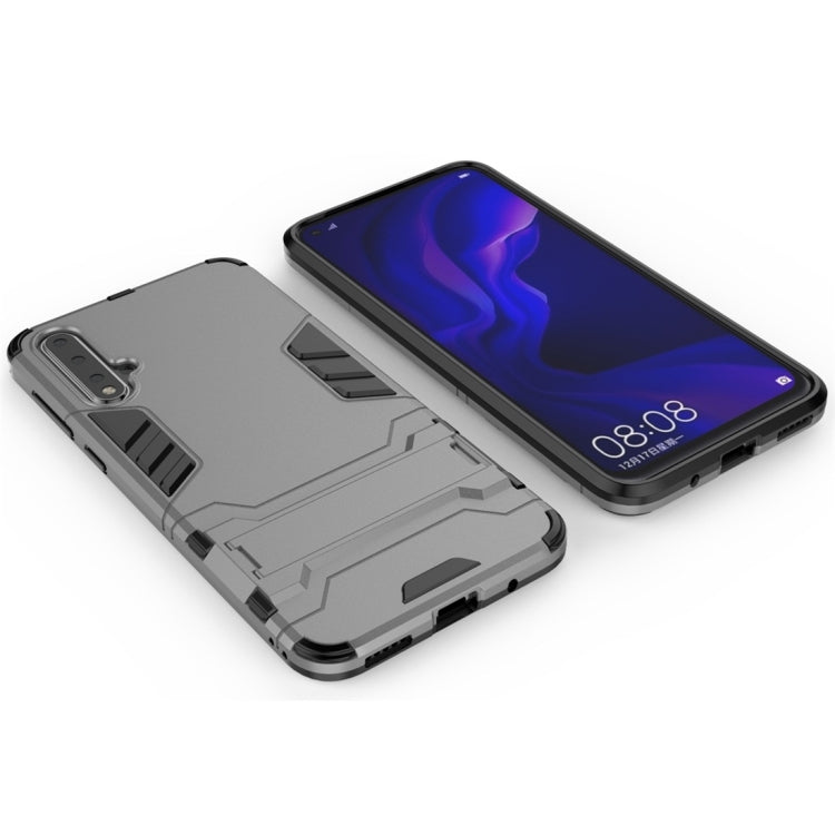 For Huawei Nova 5 / Nova 5 Pro Shockproof PC + TPU Protective Case with Invisible Holder